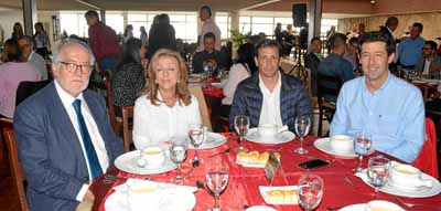 Guido Echeverri Piedrahíta, Ana María Jaramillo de Echeverri, Andrés Elías Borrero Manrique y Mauricio Vélez Maldonado.