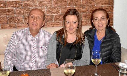 Juan de Dios Cárdenas Cárdenas, Luz María Cárdenas Cardona y Luz Stella Cardona de Cárdenas.