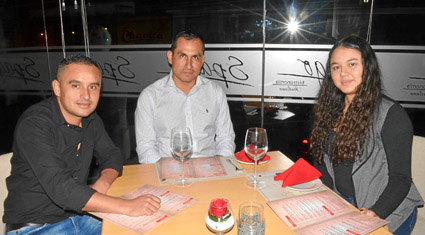 Andrés Felipe Vallejo Gaviria, John Jairo Villa Medina y Luz Amparo Mejía Arboleda.