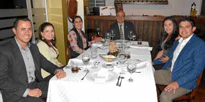 Johan Pérez Osorio, Luisa Fernanda Molina, Sandra Hernández Valero, Carlos Eduardo Gómez Vera, Angélica Calle Montoya y Jaime Gu