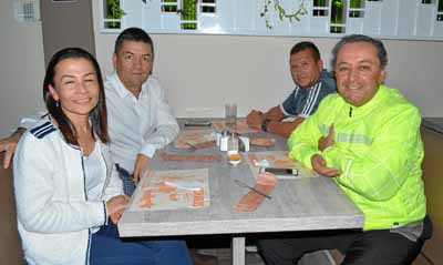 Gladys López López, José Duván Vásquez Salazar, Ferney Duque Sánchez y Esteban Jaramillo Osorio.