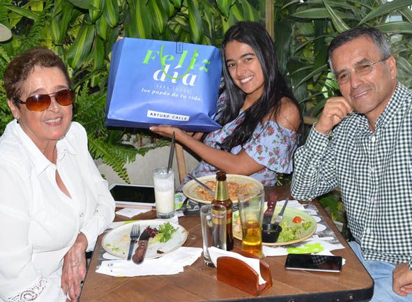 Martha Lucía Pineda Agudelo, María del Pilar Aristizábal Pineda y Ómar Aristizábal Alzate.