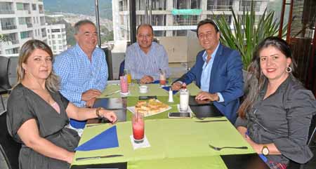 Mónica Restrepo Velásquez, Diego Trujillo Estrada, Álvaro Andrés Franco Valencia, Juan Mario Acevedo Padilla y María Teresa Guir