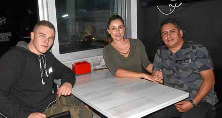 Sergio Quintero Osorio, Diana Osorio Ramírez y Juan Carlos Giraldo Marín.