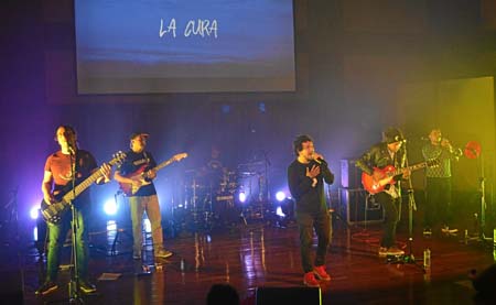 Rokamandú, durante su presentación en Batuta.