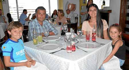 Simón Giraldo Castaño, Wilmar Giraldo Gómez, María Fernanda Giraldo Castaño y María Salomé Giraldo Castaño.