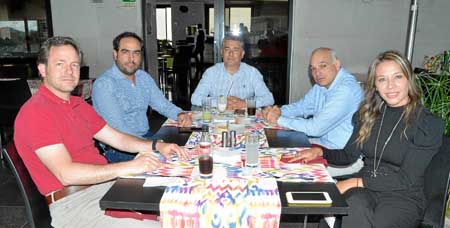 Jorge Eduardo Brigard González, Pablo Herrera Bolaños, Juan Fernando Franco Navarrete, Luis Fernando Duque Echeverri y Juliana G