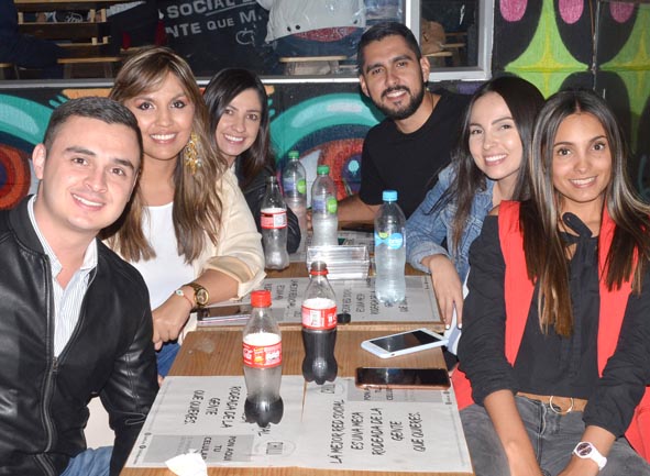 Cristian Chica Aristizábal, Vanessa Sánchez Restrepo, Natalia Jiménez Villegas, Bernardo Bermúdez Cardona, Laura Rodríguez Zulua