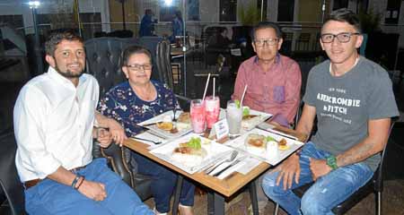 John Freddy Valencia Martínez, Shirley Martínez Aristizábal, Sigifredo Valencia Marulanda y José Fernando Orozco Velásquez.