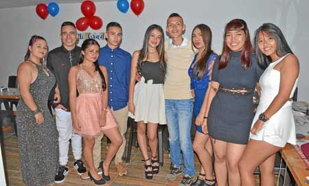 Silvana Marín Soto, Sebastián Gallego Cuervo, Daniela Correa Díaz, Camilo Bohórquez Bedoya, Laura Milena Méndez Carmona, Hernán 