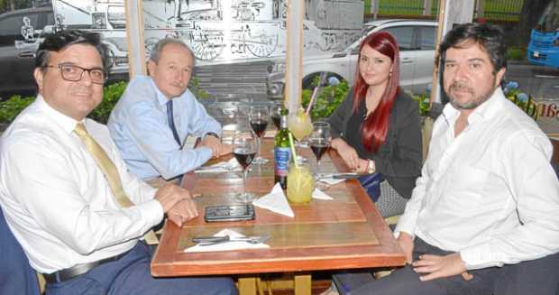 Gerson Bermont Galavis, director de la Dirección Territorial de Salud; Augusto Galán Sarmiento, director Así vamos en salud Bogo