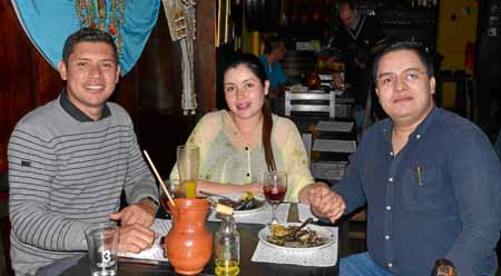 Andrés Bastidas Vargas, María Jimena Castañeda Bejarano y Élkin Molina Orozco.