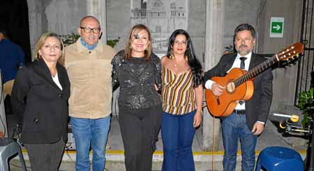 Rosa Amilbia Alzate Cárdenas, Carlos Gómez Cáceres, Diana Naranjo, Alba Nidia Alzate Cárdenas y Felipe Soto Osorio.