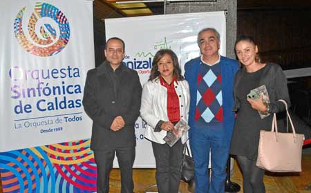 Leonardo Marulanda Rivera, Mónica Palacio Aguilera, Alejandro Ceballos Márquez y Lina Marcela Tangarife Giraldo.