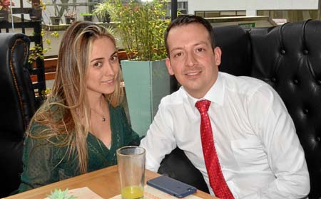Laura Castaño Quintero y Pedro Alejandro Jiménez Morales compartieron en El Dauntaun.