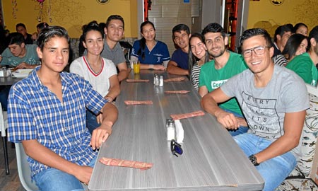 Tomás Marín Molina, María José Giraldo Bueno, Juan Camilo Giraldo Bueno, Paula Posso Martínez, David Ocampo Salazar, Sofía Ramír