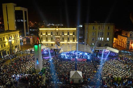 Participaron intérpretes de las orquestas Sinfónica de Caldas, de Cámara y Filarmónica Juvenil del Café; de las bandas de música