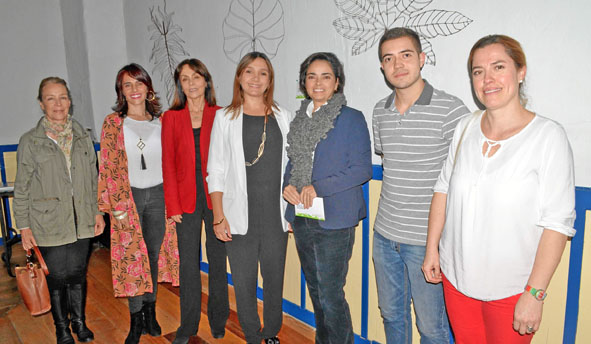María Helena Uribe Robledo, Lina María Trujillo Gálvez, Martha Clemencia Botero Jaramillo, Luisa Matilde Salamanca Duque, Paula 