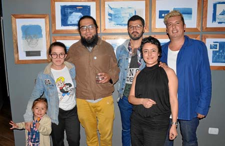 Emilia Marín Jaramillo, Manuela Jaramillo Jaramillo, Pedro Rojas Valencia, Sergio Blandón Quintero, Laura Puerta Barco y Santiag