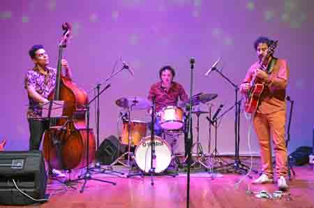 La agrupación bogotana durante su concierto en Confa.