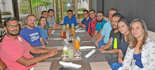 Prasanth Radhakrishnan, Camilo Úsuga Ortiz, July Gutiérrez Franco, Álvaro Gutiérrez Sánchez, Juan Camilo Álvarez Jurado, Alejand