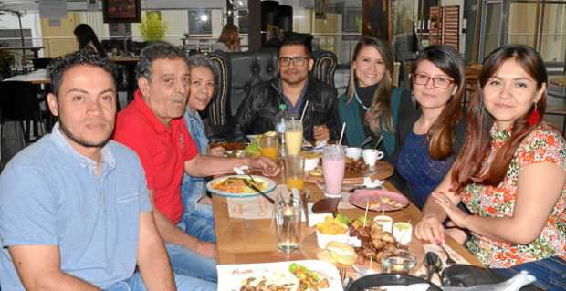 Foto | José Fernando Tangarife | LA PATRIA Gonzalo Noreña Agudelo, Javier Antonio Gutiérrez Giraldo, Gloria Inés Pérez Cárdenas,