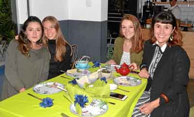 Valeria Londoño Moreno, Isabela Vélez Uribe, Alejandra Vásquez Dávila y María Paulina Arango Botero.