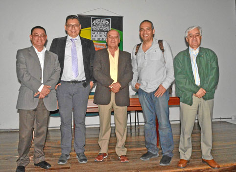 Ángel María Ocampo Cardona, John Jaime Correa Ramírez, Albeiro Valencia Llano, Alexánder Betancourt Mendieta y Fabio Vélez Corre