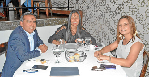 Ángel Mora Correa, Mónica Góngora Jiménez y Diana Patricia Fajardo Avellaneda.