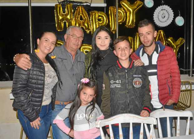 Diana Ardila Mora, Luis Alberto Ardila Álvarez, Luisa Fernanda Ríos Martínez, Luis Fernando Ríos Ardila, Leandro Sánchez Gómez y