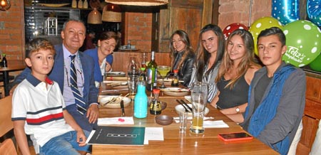 Tomás Corrales Vasco, Hugo Corrales Giraldo, Piedad Vasco Rivera, Juanita Corrales Vasco, Juliana Jiménez Gómez, María Antonia C