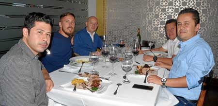 Juan Sebastián Bernal Galeano, Guillermo Bunting, David Vélez Arango, Diego Villa Castaño y Carlos Nieto Nieto.