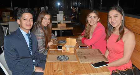 Santiago Cortés Bolaños, Sara Delgado Narváez, Sofía Delgado Andrade y María Camila Unigarro Burbano.