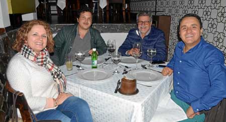 Liliana Cárdenas Castro, Simón Torres Cárdenas, Fabio Torres Guarín y Carlos Arbeláez Parra.