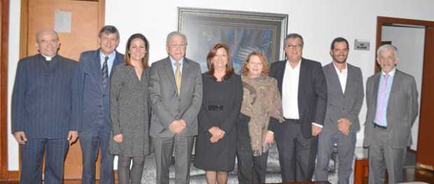 Presbítero Rigoberto Rivera Ocampo, Bernardo Mejía Prieto, Paula Andrea Valencia, Néstor Buitrago Trujillo, Martha Cecilia Franc