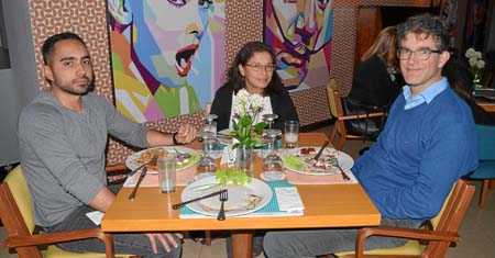 Camilo Naranjo Aristizábal, María Judith Sanabria Arenas y Marc Strookman.