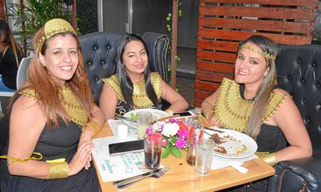 En El Dauntaun se reunieron Bibiana Godoy Ferro, Anyuly Miranda Jaimes y Luisa Fernanda Palacio Valencia.