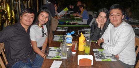 Foto | José Fernando Tangarife | LA PATRIA Sergio Cárdenas Gálvez, María José Hernández Cárdenas, Manuela Peláez Cárdenas y Pabl