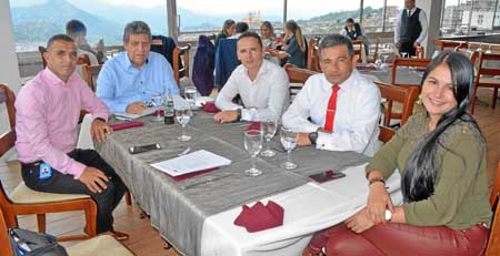 Jaime Eduardo Valencia Buitrago, Jaime Alberto Ochoa Cataño, Julián Andrés Ortega Ramírez, Germán Linares Linares y Paola Andrea