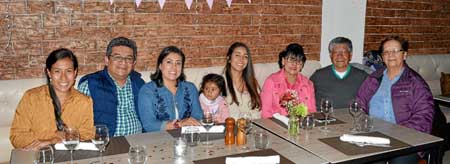 Catherine Franco Marmolejo, Fabián Puentes Manosalva, Juliana Jiménez Díaz, Emilia Puentes Jiménez, Patricia Hoyos Camacho, Marí