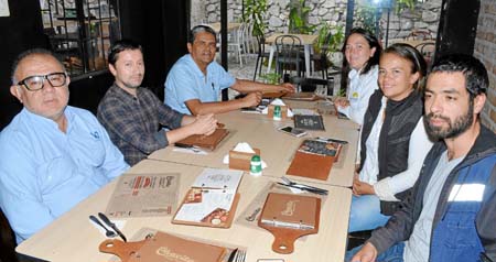 Fernando Gallego Valencia, Fernando Páez Restrepo, Daniel Quintero Amariles, Carmen Elisa Novoa Garzón, Eliana López Jaramillo y
