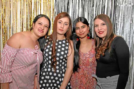 Liliana Trujillo, Luisa María Giraldo, Luisa Pineda y Karen García. 