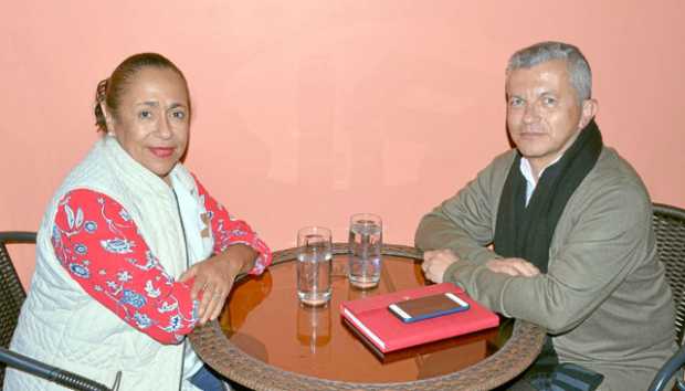 Agueda Patricia Romero Osorio y José Fernando Correa Meza se reunieron en el restaurante Nawfalí.
