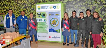 Alejandro Sánchez Castillo, jefe de la Unidad de Medio Ambiente y Cambio Climático de la Gobernación de Caldas; Félix Ricardo Gi