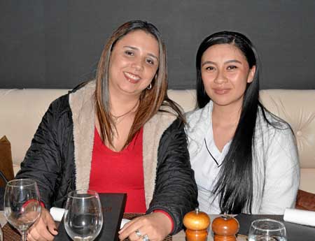 Juliana Chauvín Moreno invitó a Luisa Fernanda Becerra Bañol a una comida en L’Angevin.