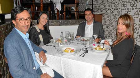 Rodrigo Alberto Peláez Gallego, Carolina Bedoya Zuluaga, Luis Fernando Zambrano Chávez y Paula Andrea Cárdenas Cortés.