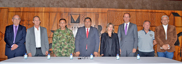 Fotos | José Fernando Tangarife | LA PATRIA Enrique Jaramillo Villegas, de Concentrados del Centro; Jorge Amido Castaño López, d