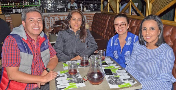 Foto | José Fernando Tangarife | LA PATRIA Carlos Alberto Gutiérrez Arango, Luz Elena Colonia Orozco, Beatriz Elena Díaz Gutiérr
