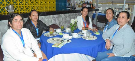 María Judith Buitrago González, Gloria Inés Alzate Arizmendi, Yésica Marcela Arias Echeverri, Lina María Marulanda Aranzazu y Ad