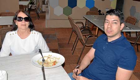 En L’Atelier estuvieron Iris Gartner Echeverry y Samir Gartner Arias. 